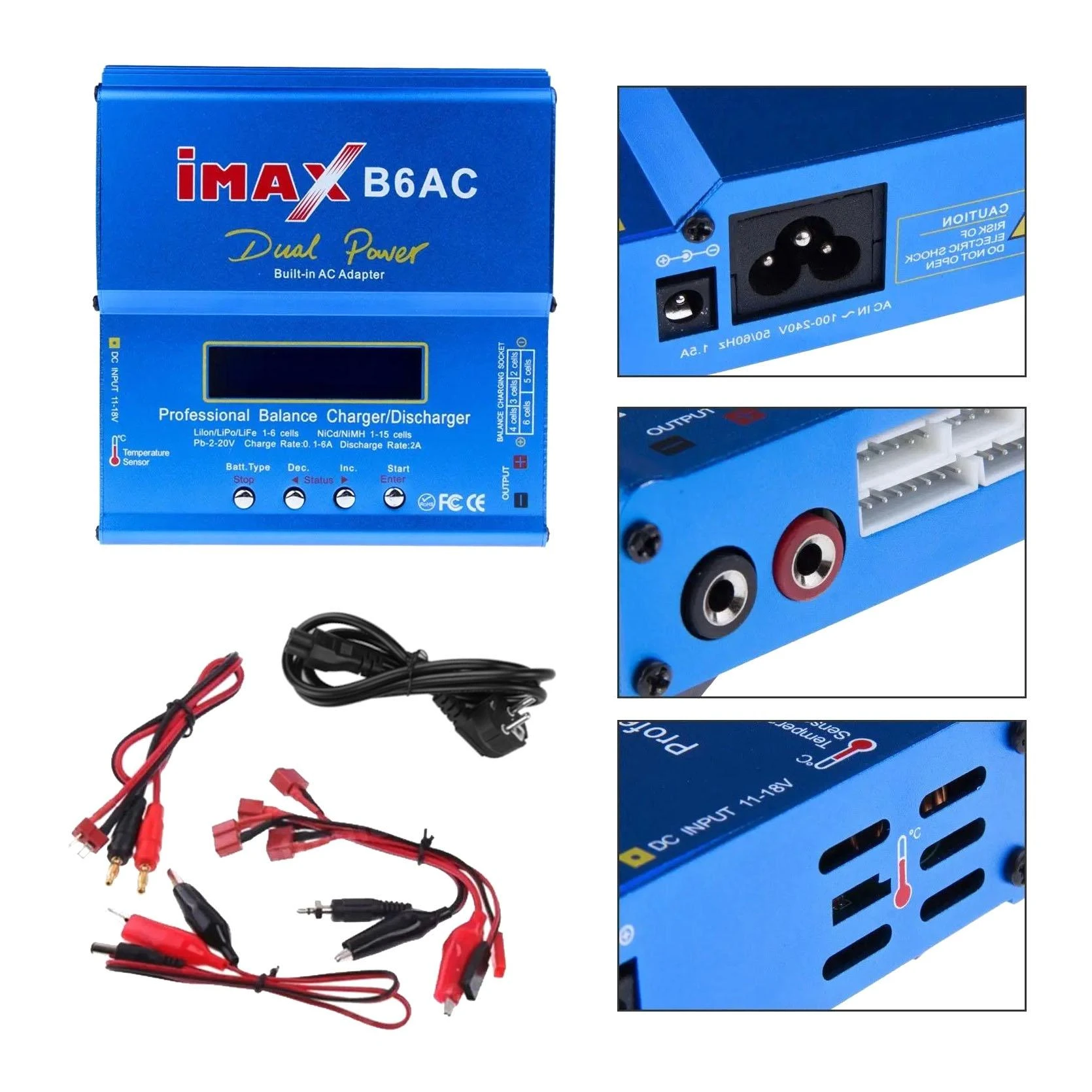 Ładowarka Oem iMAX B6 80W balansuojantis įkroviklis E6168