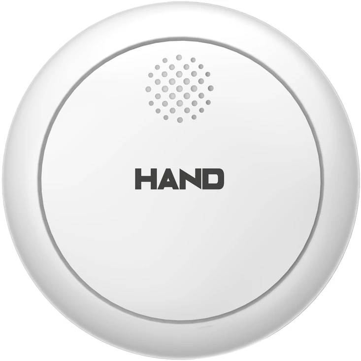 Inteligentny czujnik dymu hand, sensor fotoelektryczny, wifi 2,4ghz tuya smart, cr123a