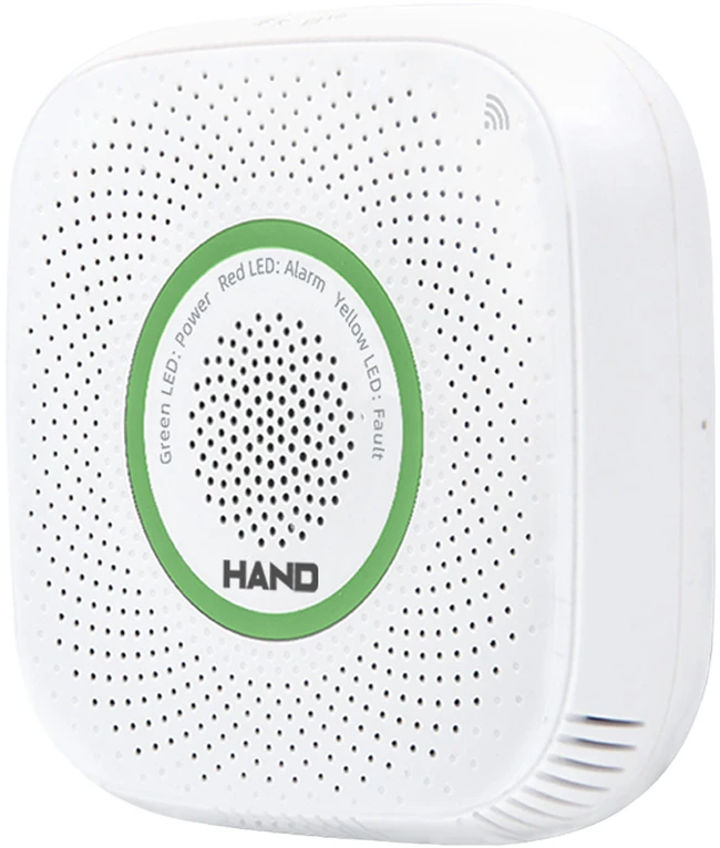 Inteligentny czujnik wycieku gazu ziemnego hand, sensor półprzewodnikowy, wifi 2,4ghz, tuya smart