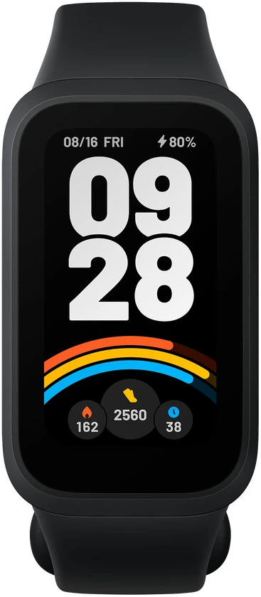 Išmanioji apyrankė Xiaomi Smart Band 9 Active, Juodos spalvos