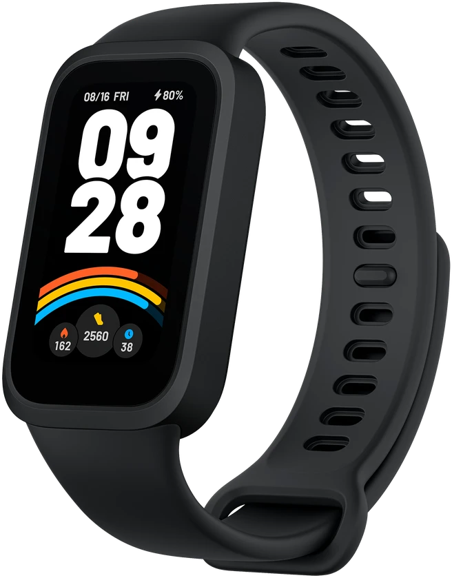 Išmanioji apyrankė Xiaomi Smart Band 9 Active, Juodos spalvos