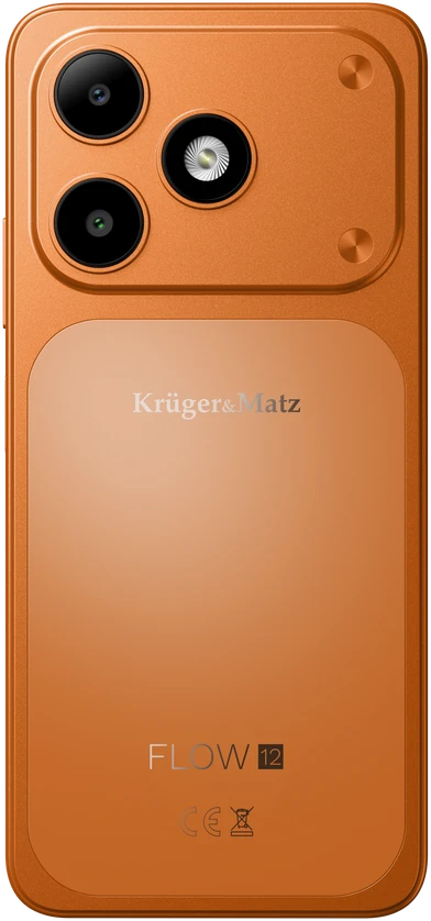 Išmanusis telefonas Kruger & Matz FLOW 12 oranžinis