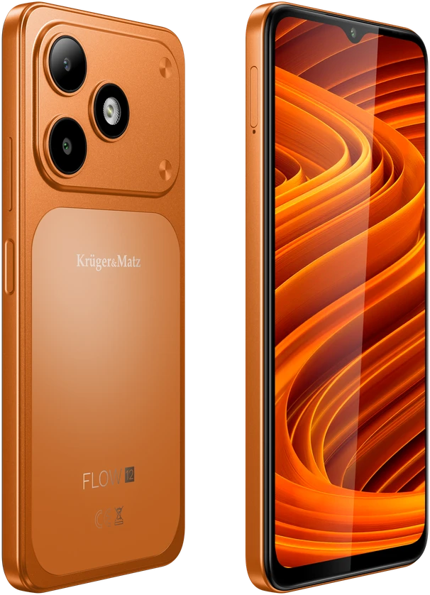 Išmanusis telefonas Kruger & Matz FLOW 12 oranžinis