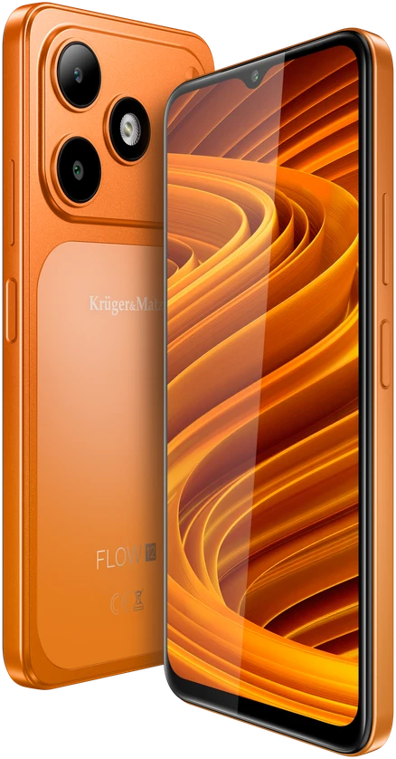 Išmanusis telefonas Kruger & Matz FLOW 12 oranžinis