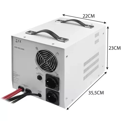 VOL Iso Trade UPS SINUS PRO 2000E 12/230V avarinis maitinimo šaltinis