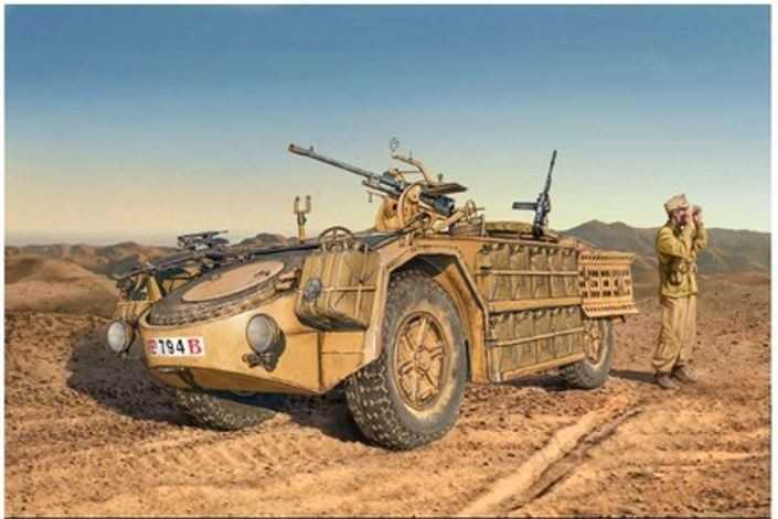 Italeri SPA-Viberti AS.42 Sahariana 1/35 plastikinis surinkimo rinkinys
