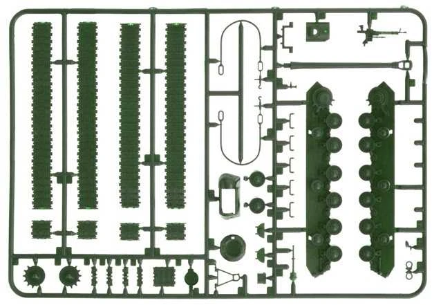 Italeri JS-2 Stalinas tanko modelis 1/56 plastikinis surenkamas