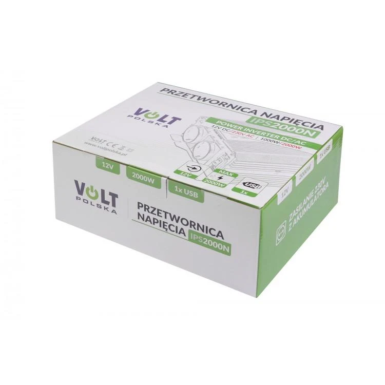 Volt Myk Auto Įtampos keitiklis 12/230V (1000/2000W)