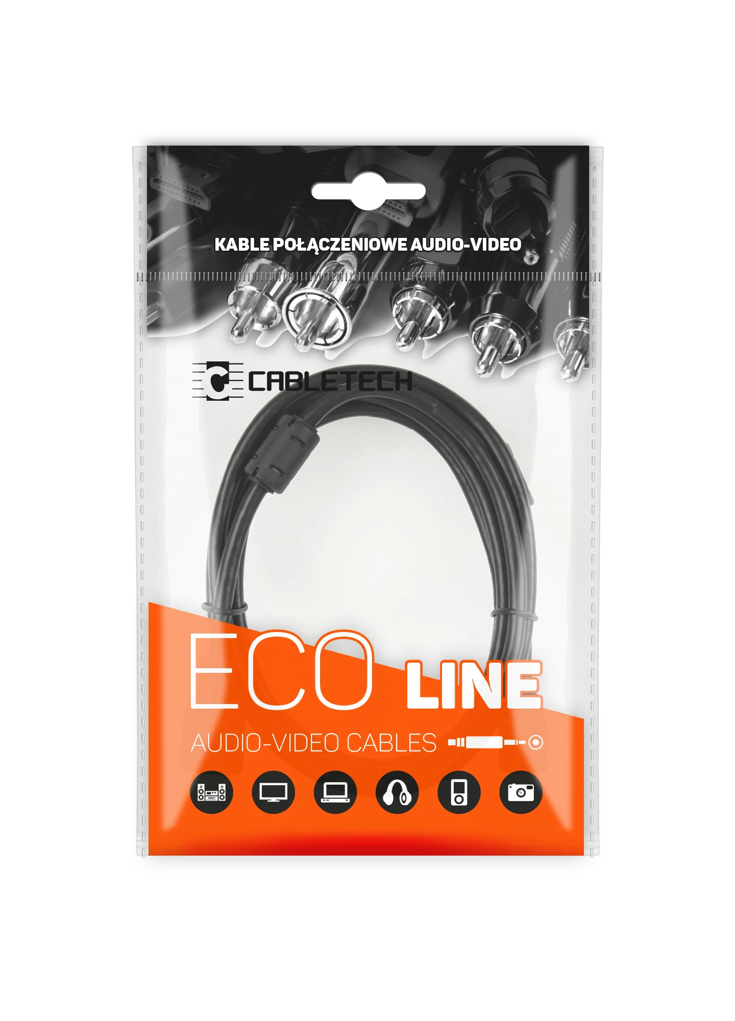 2RCA laidas Cabletech Eco-Line pakuotėje