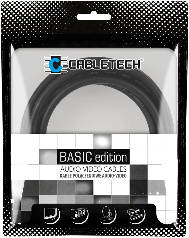 Kabelis Cabletech Basic Edition pakuotėje