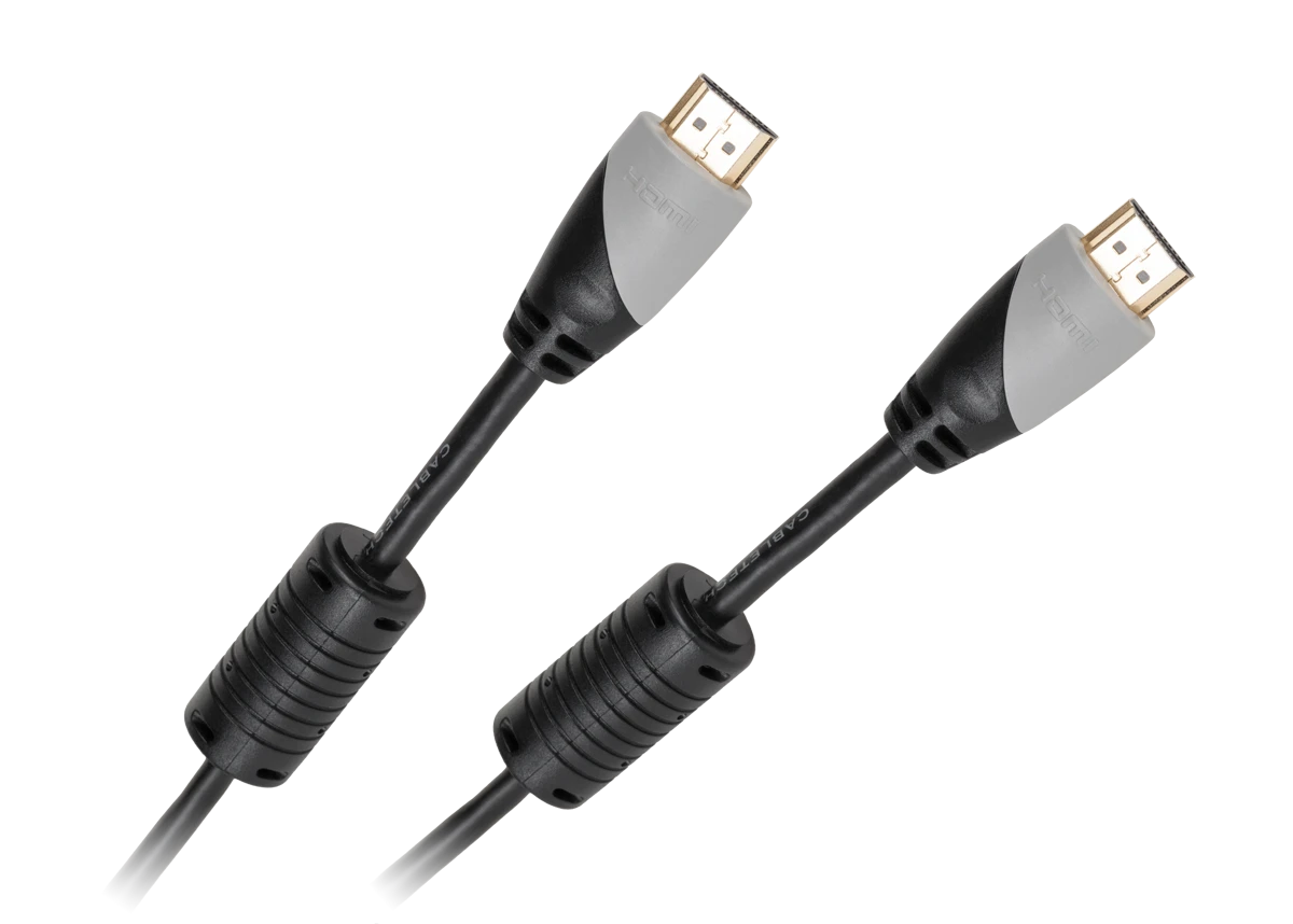 HDMI kabelis su feritiniais filtrais
