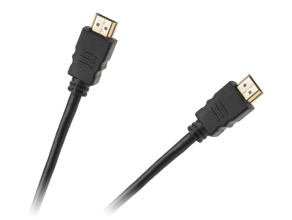 HDMI kabelis su auksuotomis jungtimis