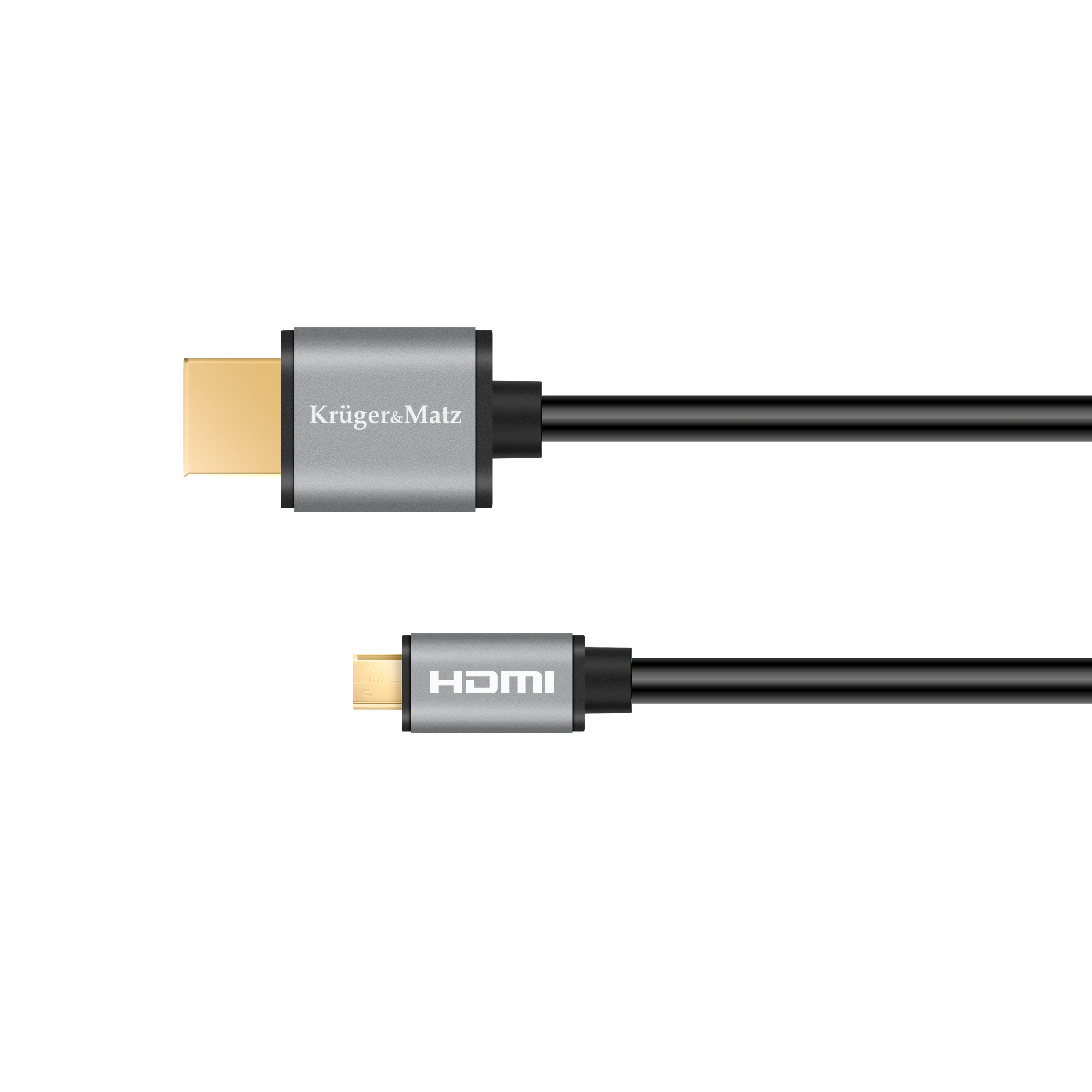 HDMI į microHDMI kabelio jungtys
