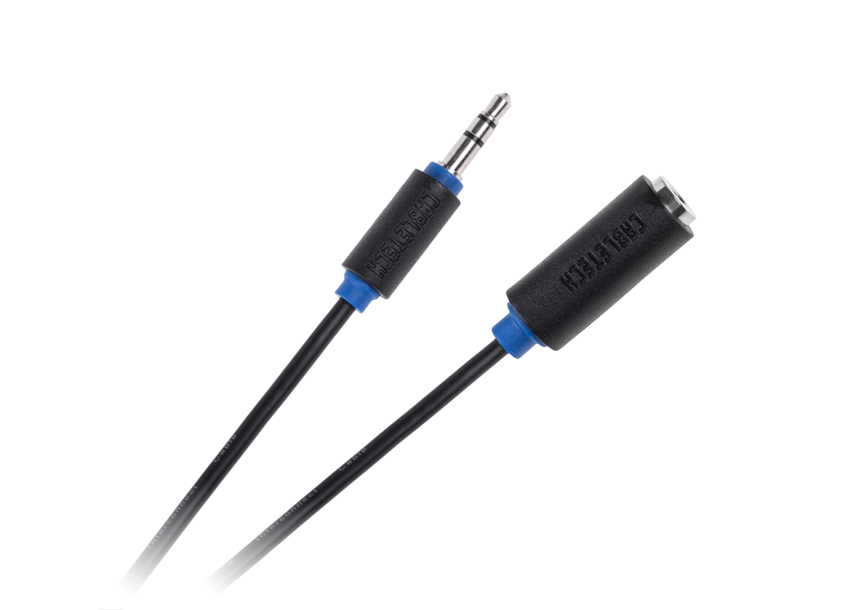 Cabletech kabelis 3.5 AUX - AUX 1.8m
