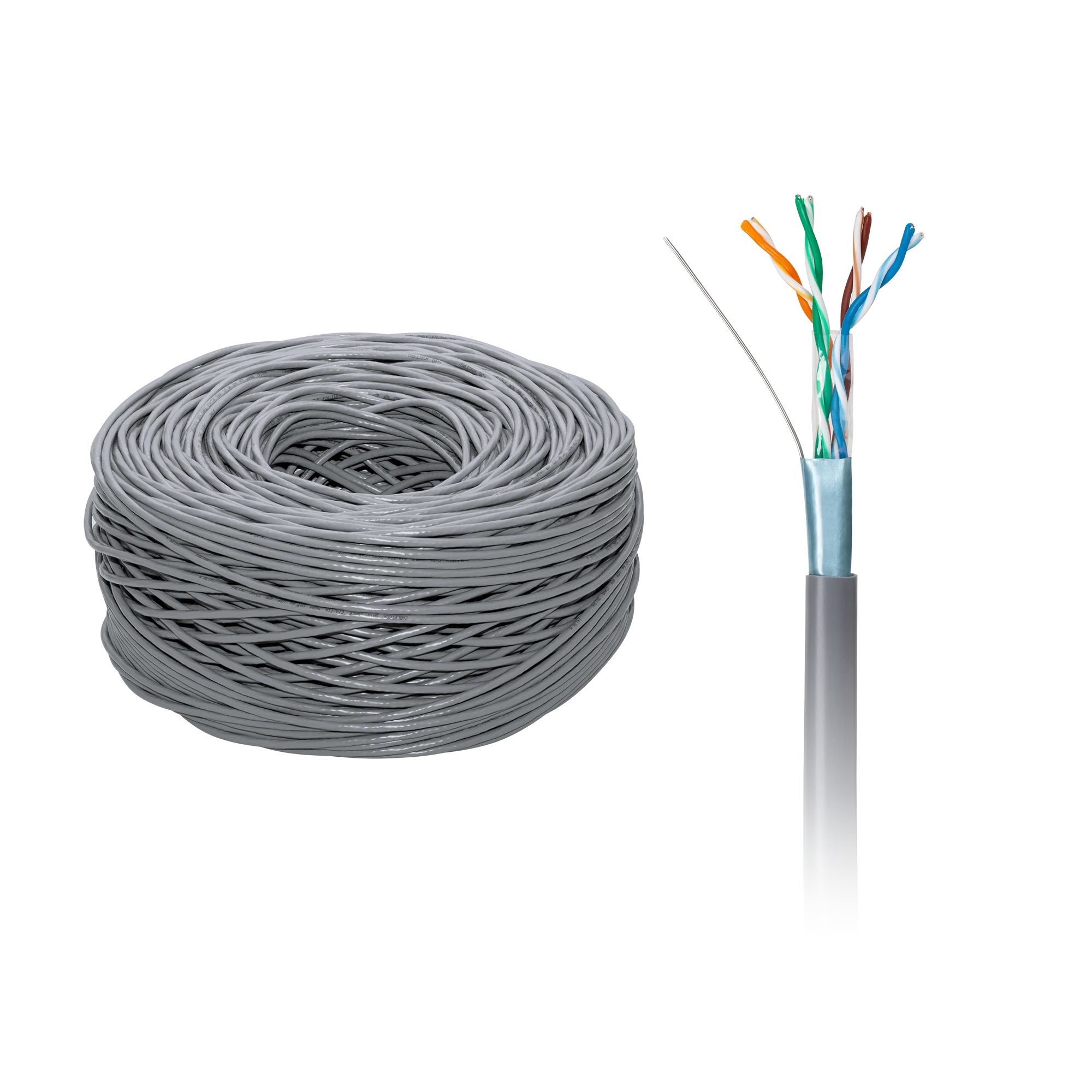 Varinis kompiuterio kabelis FTP Cat5e CABLETECH