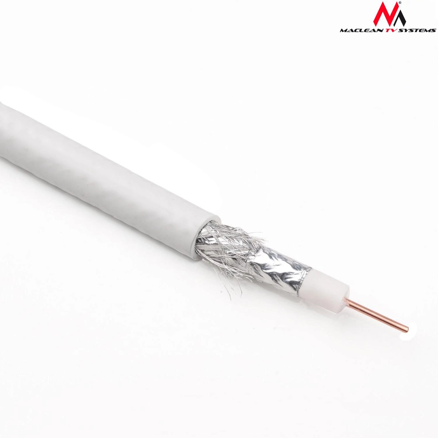 MACLEAN MCTV-572 Maclean MCTV-572 Satellite coaxial cable 1.0CCS RG6 100M