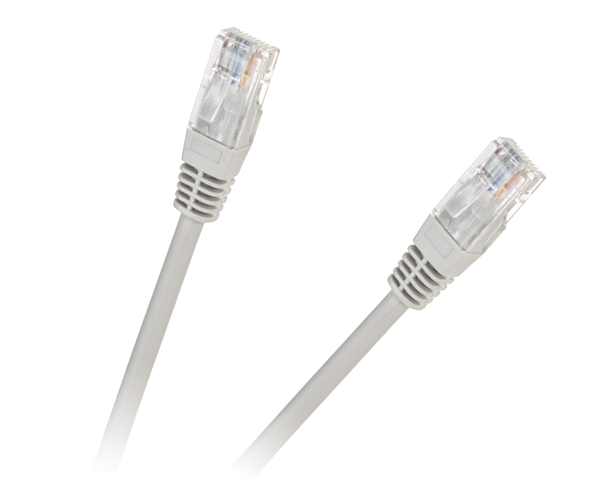 Cabletech UTP kabelis 0.5m Šviesiai pilkas