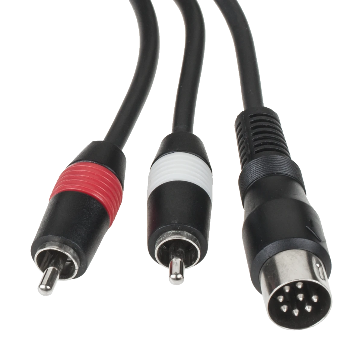 Peiying PY-EM02 laidas su RCA ir Panasonic jungtimis