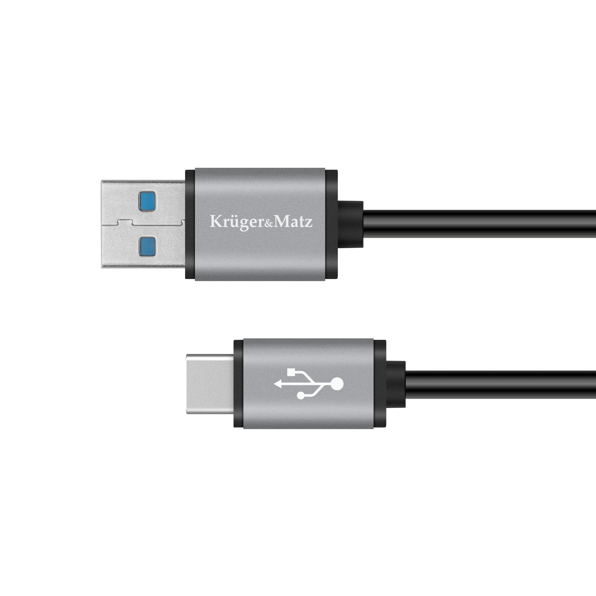 Kruger & Matz Basic USB - USB C kabelis 1m