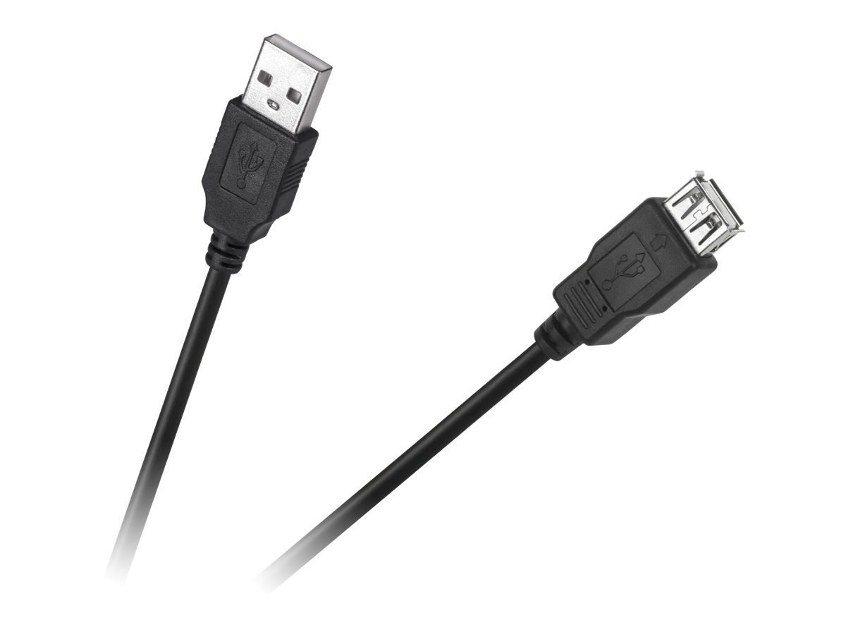 USB kabelio kištukas-lizdas 1.0 m Cabletech Eco-Line