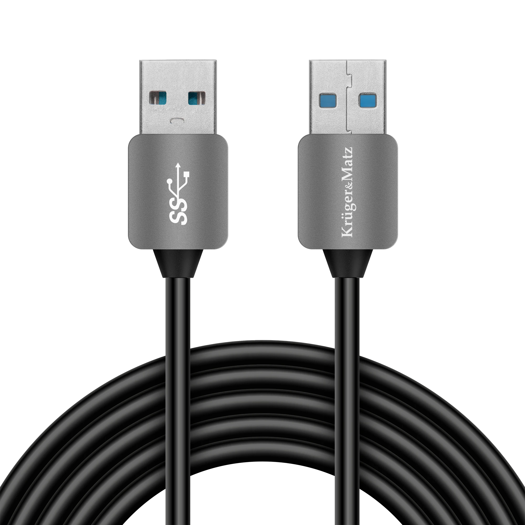 Kruger & Matz USB 3.0 - USB 3.0 kabelis 1m