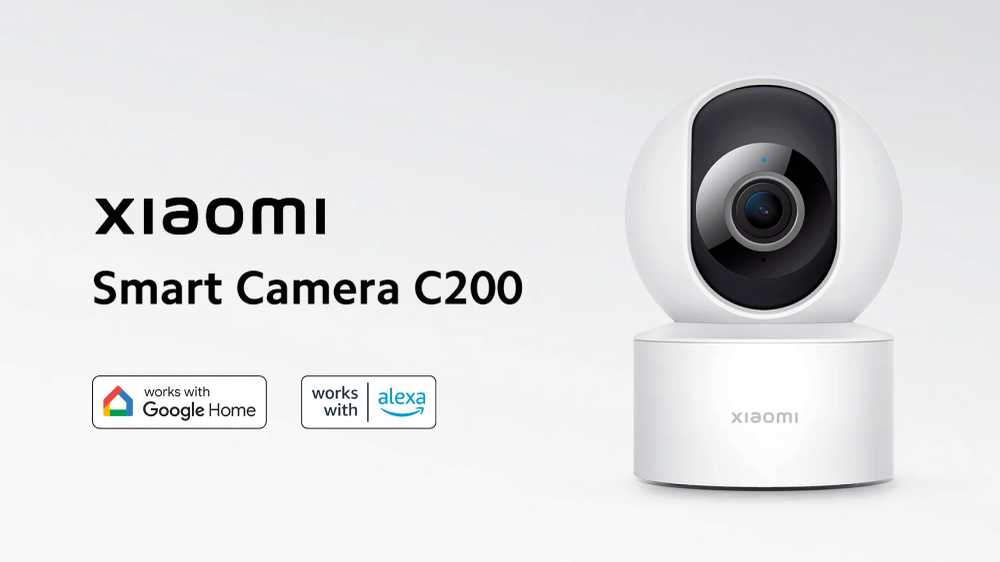 IP kamera Xiaomi Smart C200 BHR6766GL, Baltos spalvos