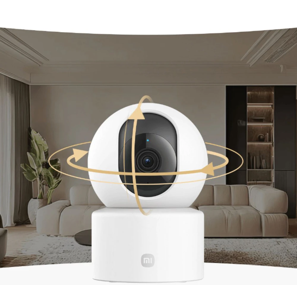 Tinklo kamera Xiaomi Smart Camera C201 | Kupolo formos | 2 MP | F2.1 | H.265 | Micro SD, maks. 256 GB