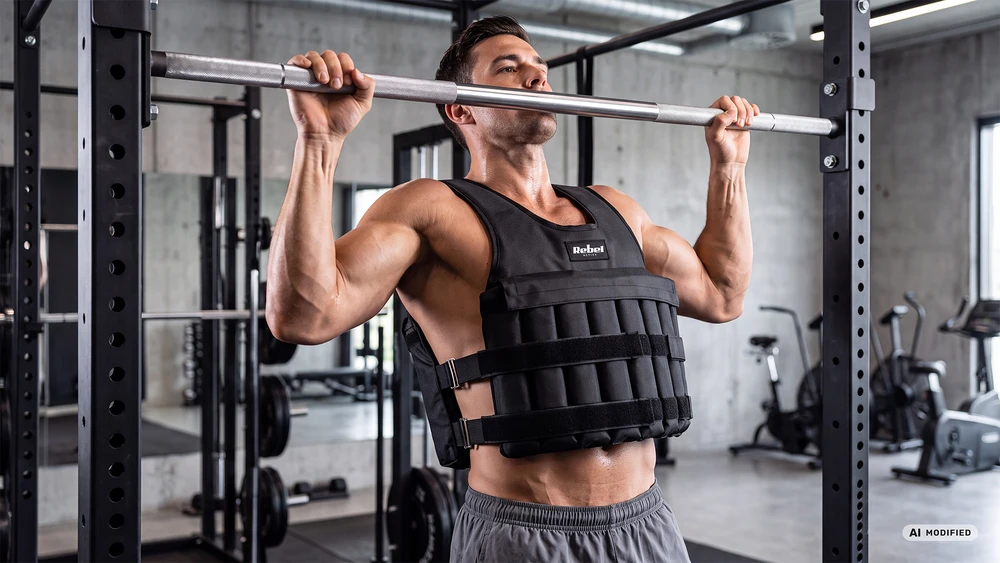>>Rebel Active 10kg reguliuojamo svorio liemenė