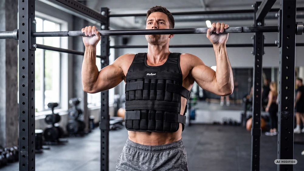 >>Reguliuojama svorio liemenė 20 kg, REBEL ACTIVE