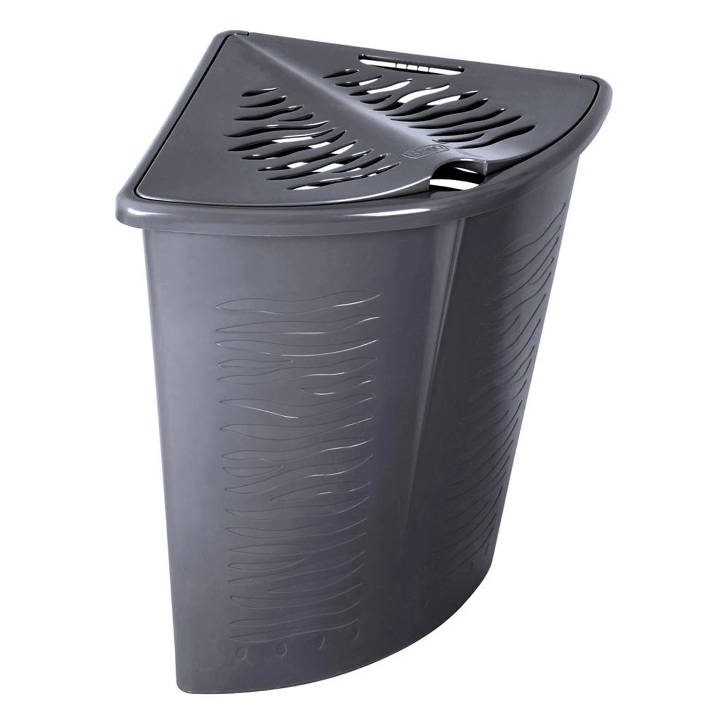 Narożny BRANQ kampinė skalbinių dėžė Zebra, 45l
