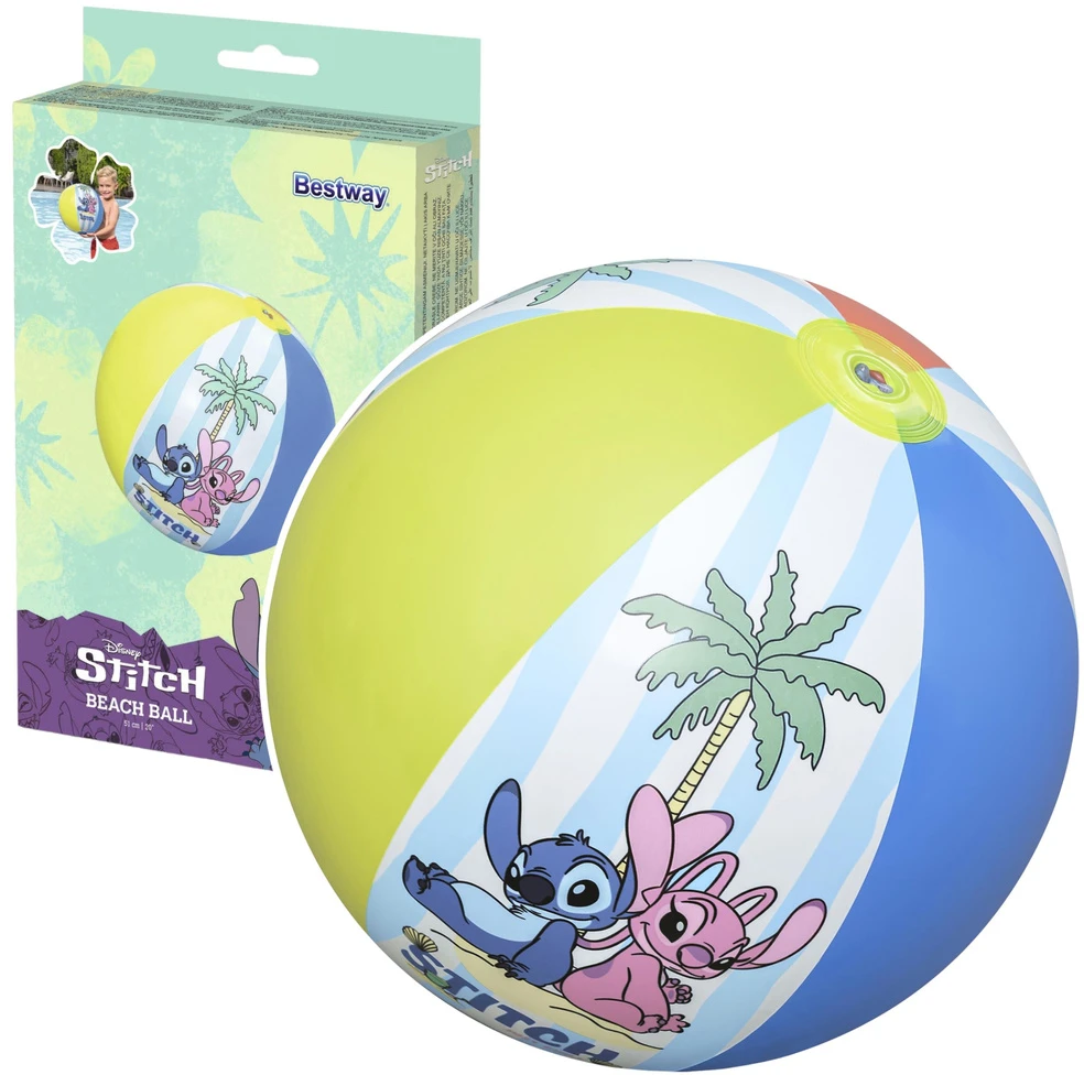 Bestway Pripučiamas paplūdimio kamuolys Disney Lilo ir Stitch 51 cm 9104T
