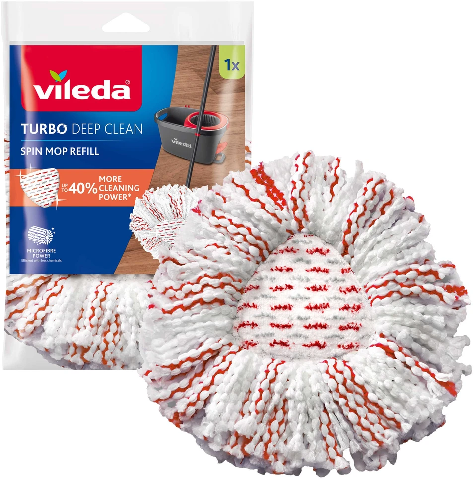 Vileda TURBO Papildymas 3in1 Mikropluošto šluostė
