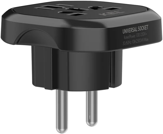 KEL Adapteris sieciowy universalus (eu, uk, us, au)