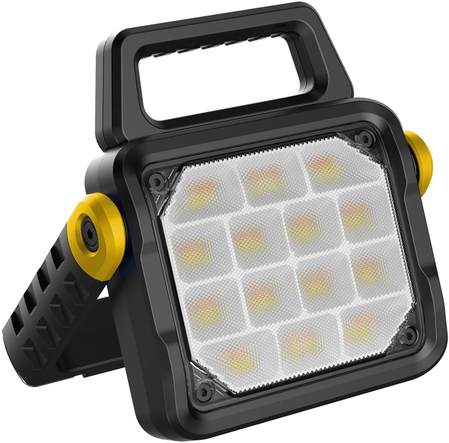KEL Light Naświetlacz akumulatorowy kel, 40w, 6500 lm, 4000 mah, usb-c, 1,5-15h, ipx4, ik07
