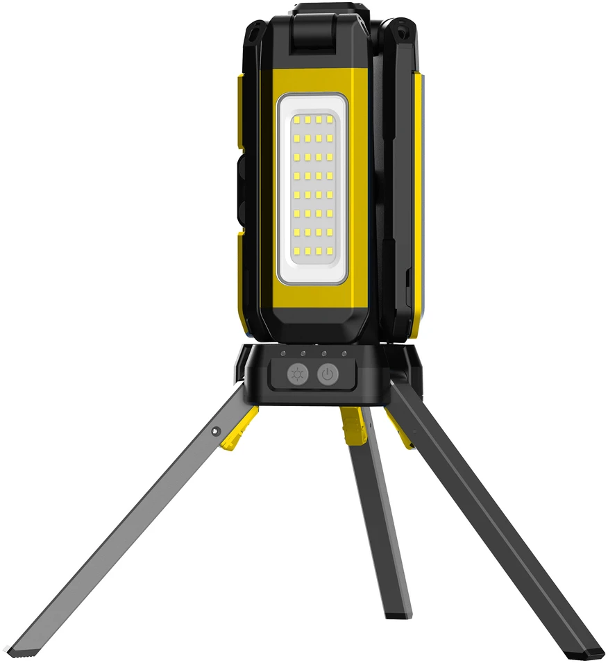 Kel Light Reflektor roboczy potrójny na statywie kel, 40w, 3200 lm, 8000 mah, usb-c, 3-15h, ip54, ik07