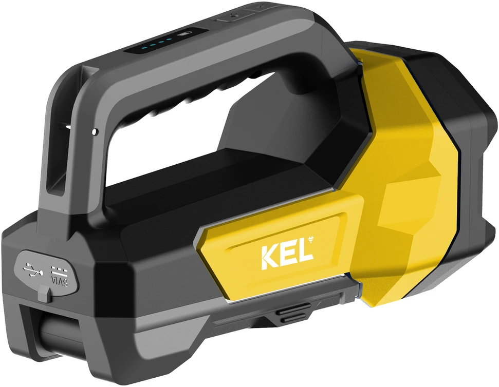 Kel Light Žibintuvėlis kempingowa rozkładana kel , 1000 lm, 4000 mah, usb-c, 4-25h, ip54, ik07