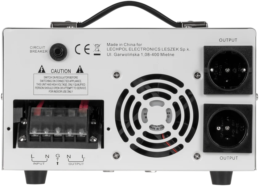 Oem KEMOT MSER-5000 automatinis įtampos stabilizatorius (5000 VA, servovariklis)
