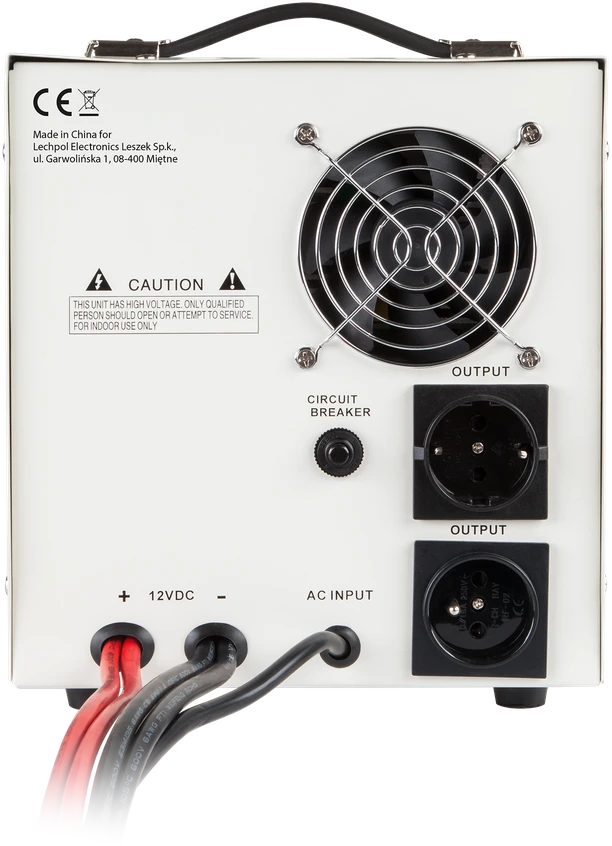 KEMOT PROsinus-2000 nepertraukiamo maitinimo šaltinis su pilna sinusoidė ir įkrovimo funkcija 12V 230V 2000VA 1200W