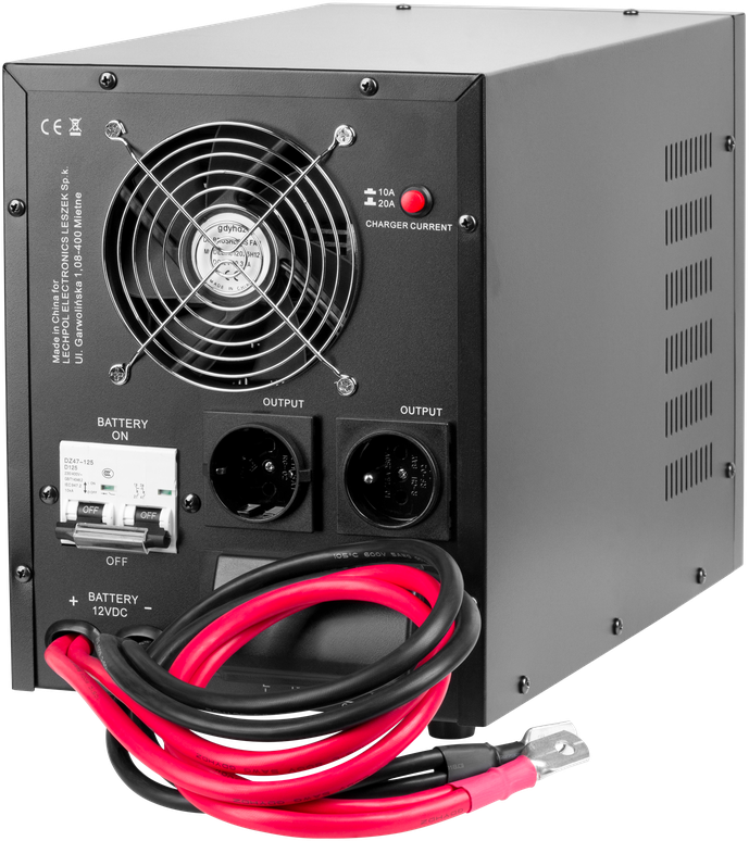 Nepertraukiamo maitinimo šaltinis 12V 230V 2200VA/1600W KEMOT PROsinus 2200