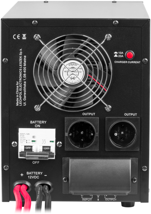 Nepertraukiamo maitinimo šaltinis 12V 230V 2200VA/1600W KEMOT PROsinus 2200