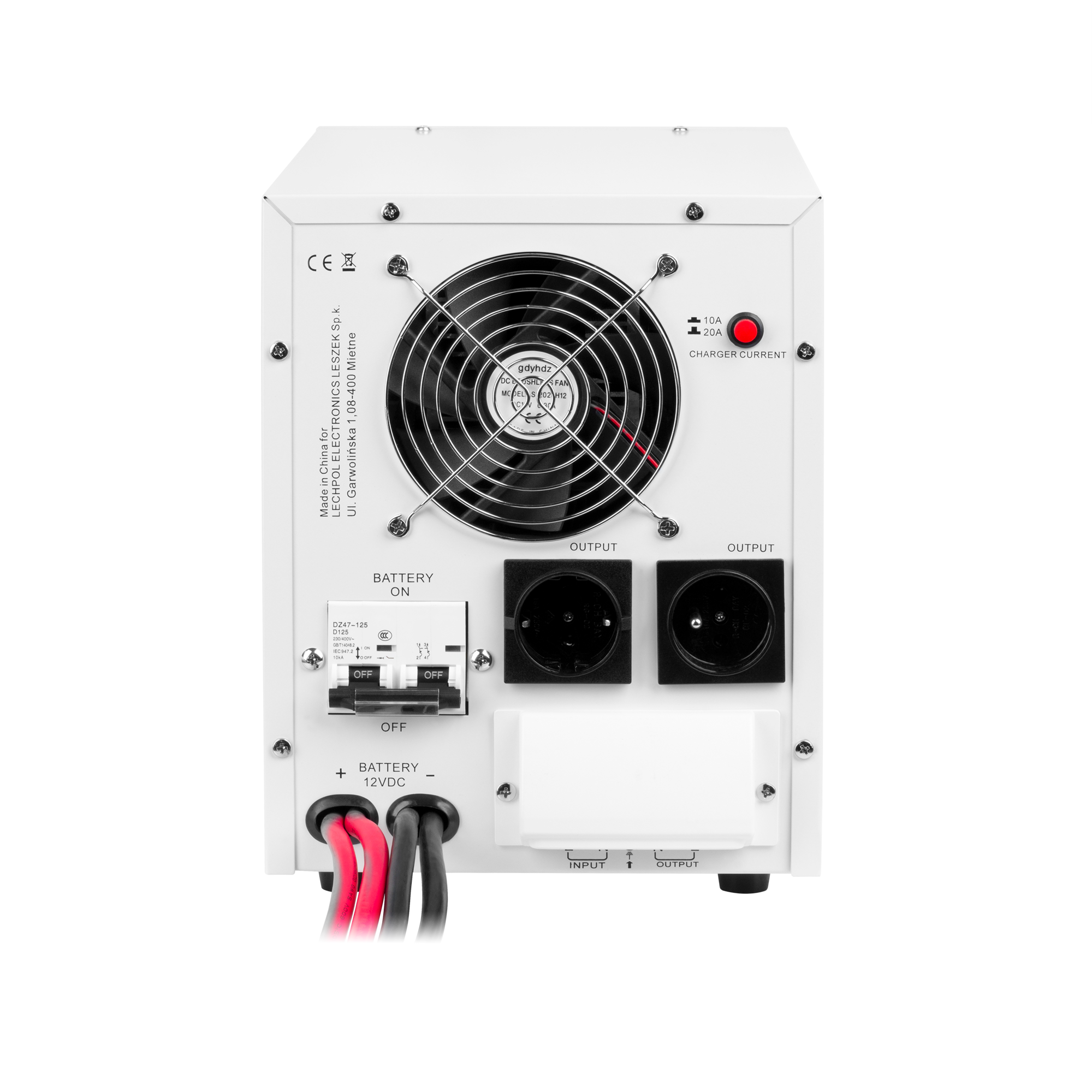 Nepertraukiamo maitinimo šaltinis 12V 230V 2200VA/1600W KEMOT PROsinus 2200