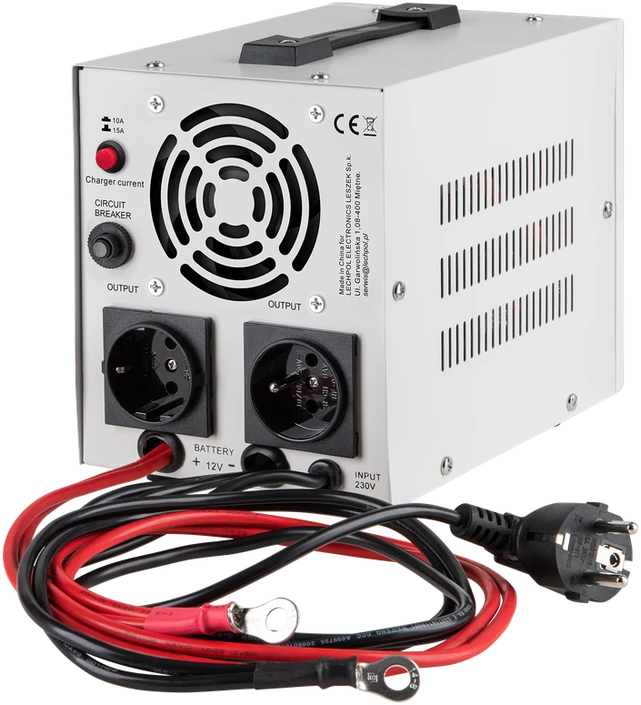 KEMOT PROsinus-800 avarinio maitinimo keitiklis su gryna sinusine banga ir įkrovimo funkcija 12V 230V 800VA / 500W