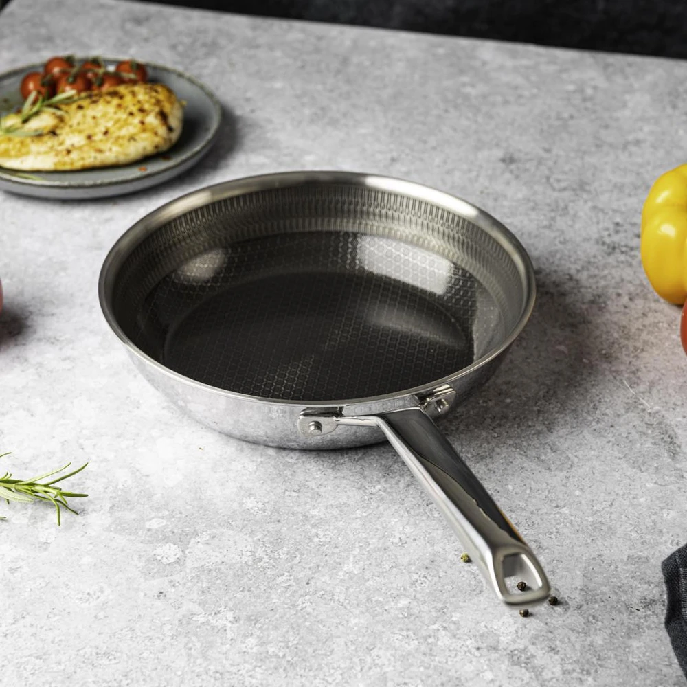 Keptuvė stal danga non-stick honeycomb, śr.20cm 1,3l vcasa