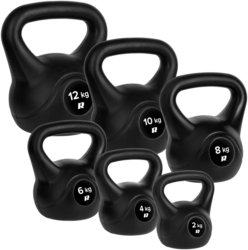 Kettlebell 12 kg, REBEL ACTIVE