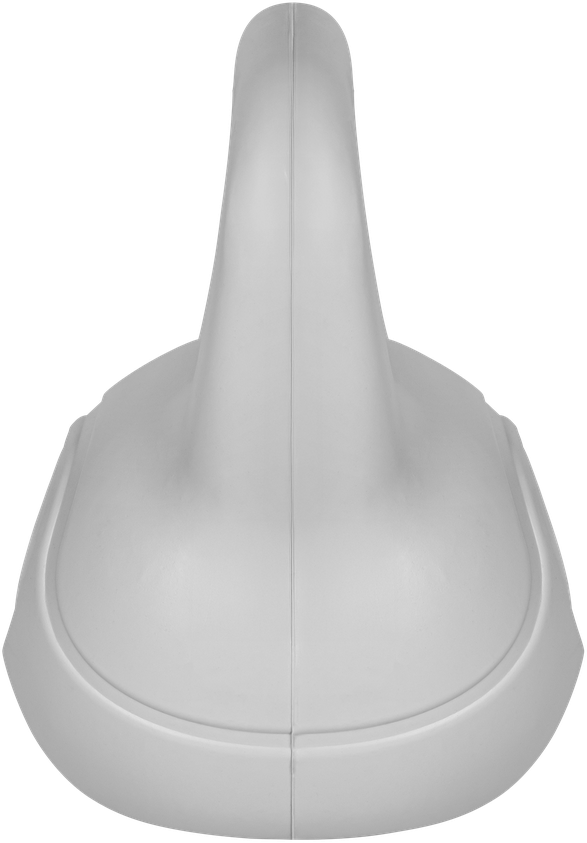 Kettlebell Bituminis svarmuo 14 kg pilkas REBEL ACTIVE