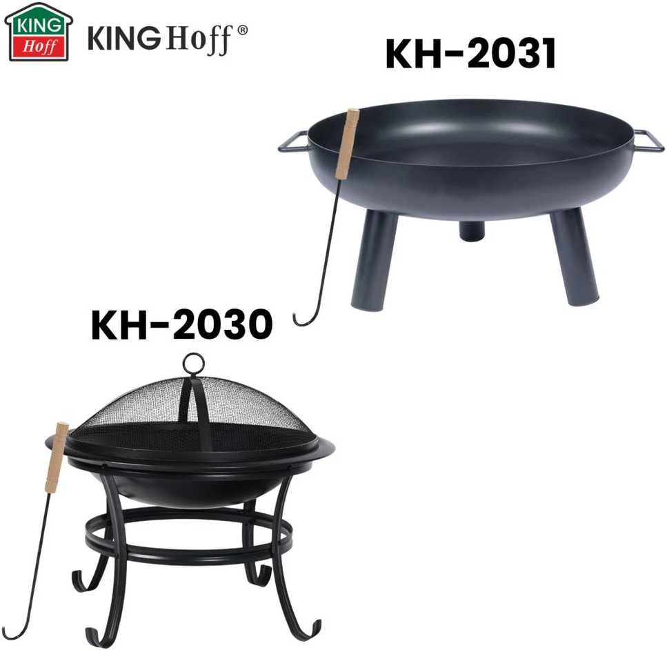 Palenisko Sodo laužavietė, didelė, 60 cm, grilis, laužas, kinghoff, kh-2031
