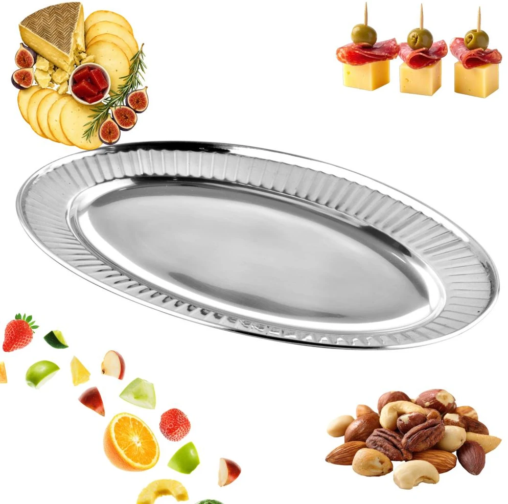 King Hoff Taca owalna, stal 35cm Kinghoff