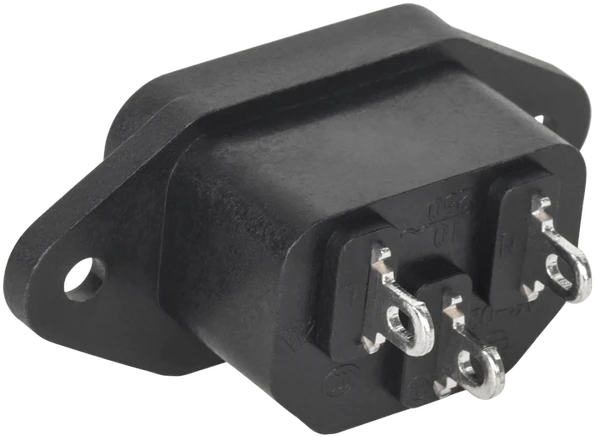 Kompiuterinis AC 3PIN montavimo lizdas Cabletech
