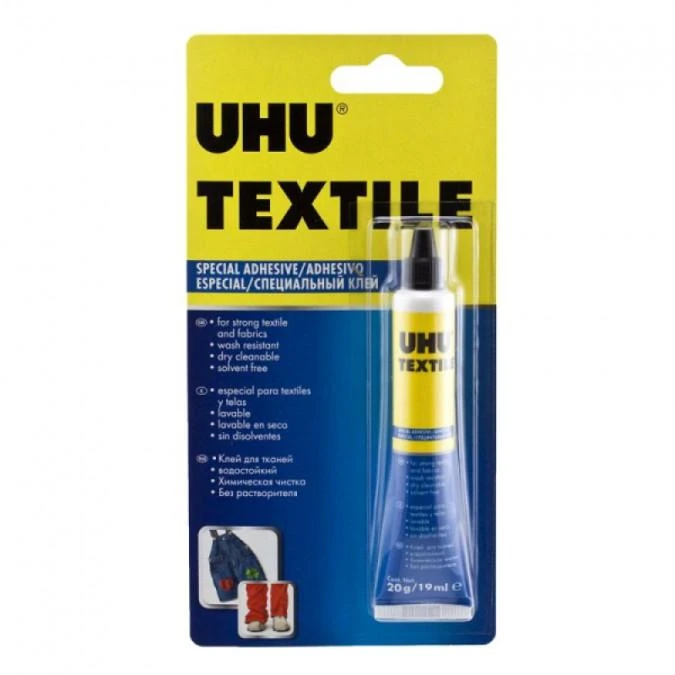 Tekstiliniai klijai UHU, 19ml