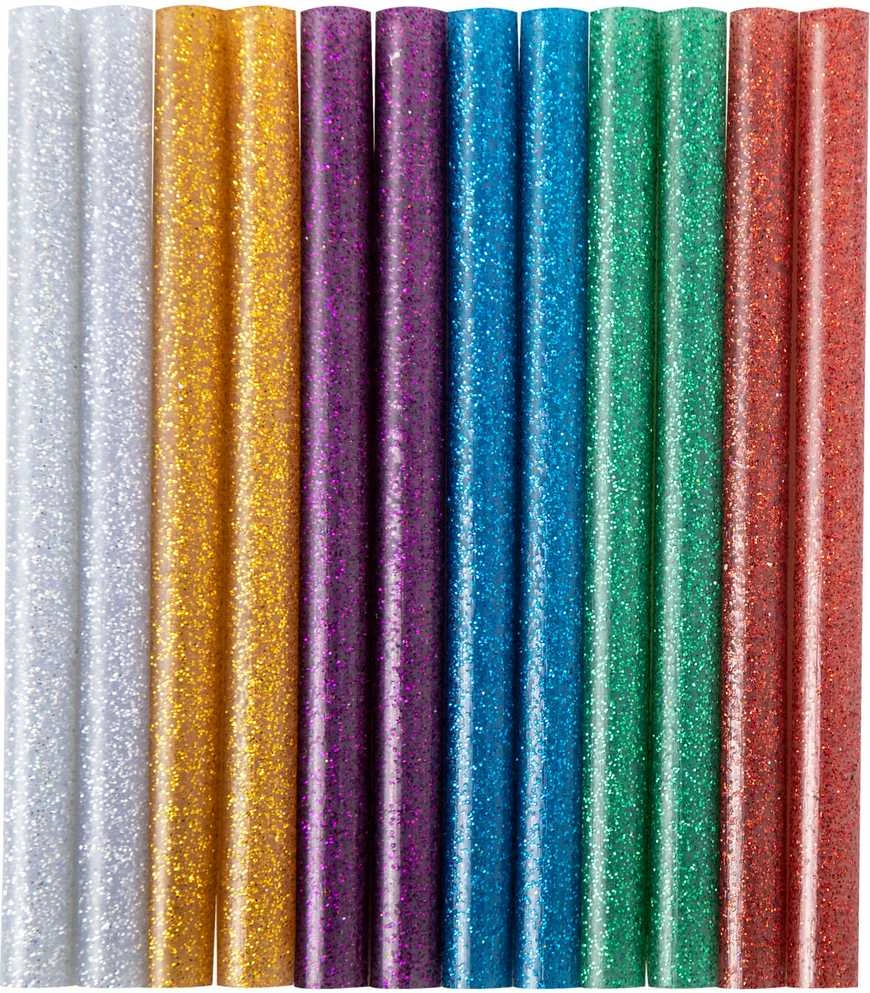 Proline Klej Blizgučių klijų lazdelės, 11 mm, vnt. 12 * 200 mm, kartonas, prolinas